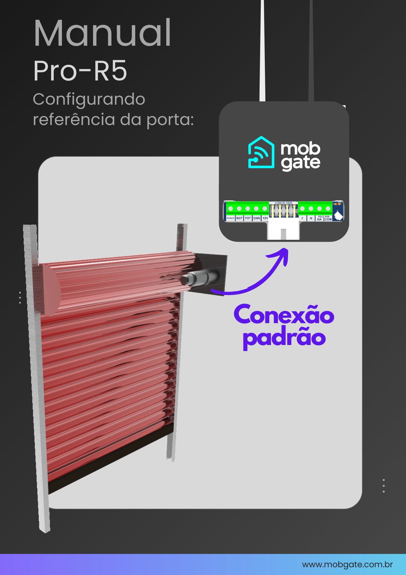 Referência da porta